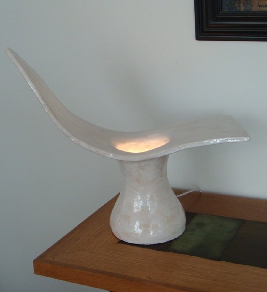 "Oiseau feuille" lamp