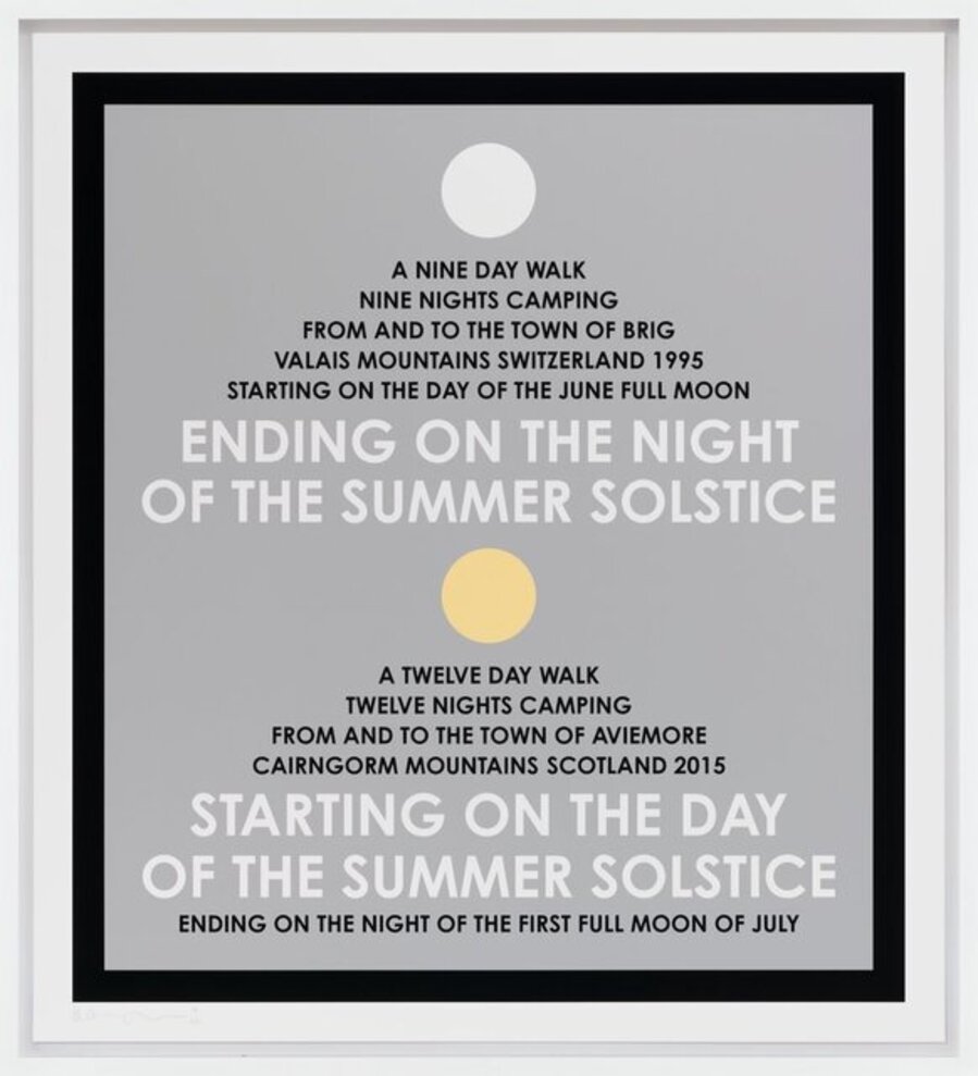 2 Solstice Walks. Switzerland 1995 & Scotland 2015