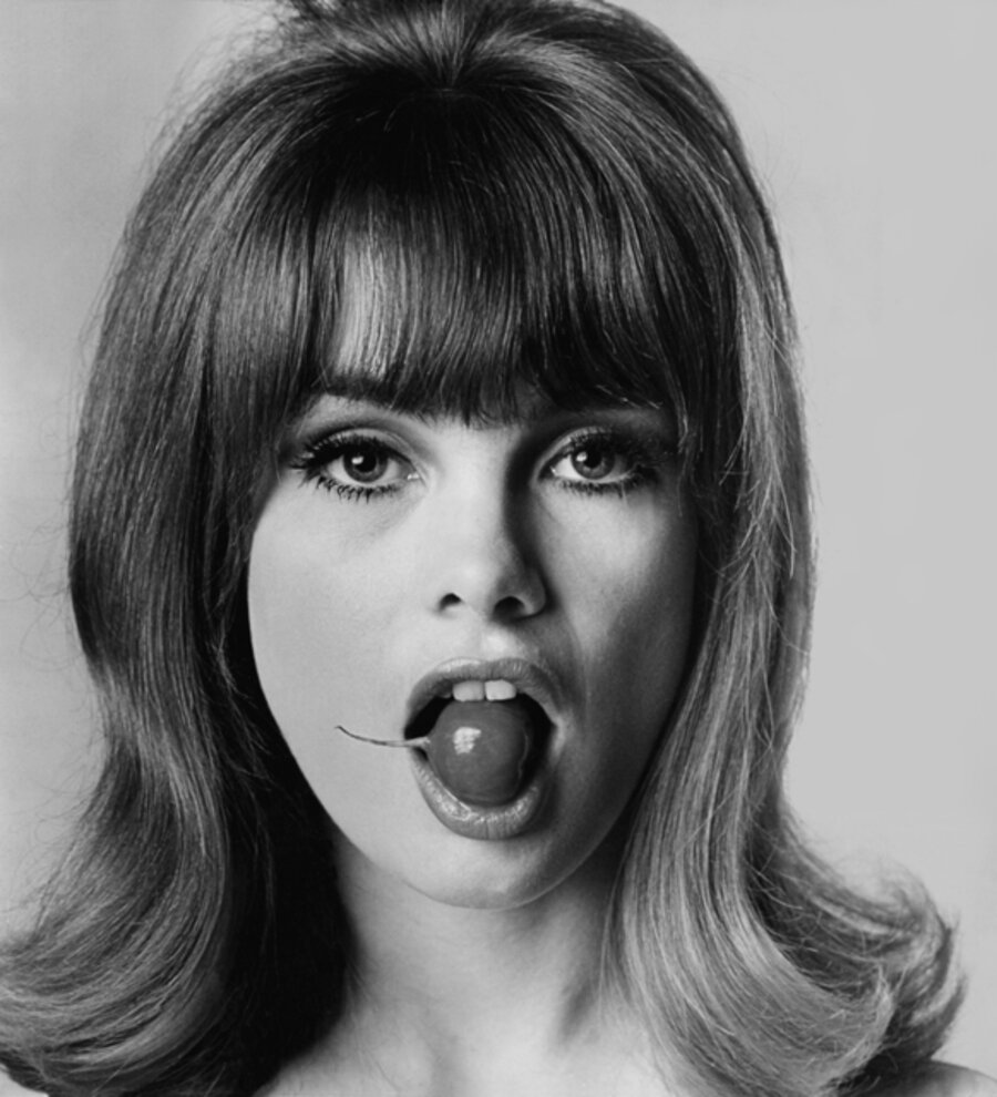 Jean Shrimpton with Radish