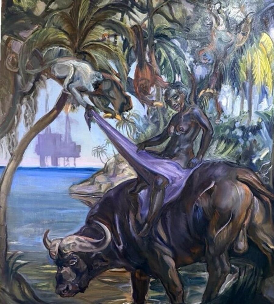 Allegory of Seasons (a flight of Europa series) III