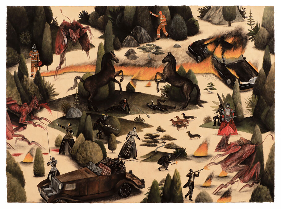 Contemporary Artists Are Going to Hell to Capture the Modern World Contemporary Artists Are Going to Hell to Capture the Modern World