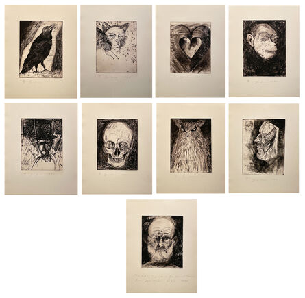 Jim Dine, ‘9 Studies for Winter Dream’, 1994