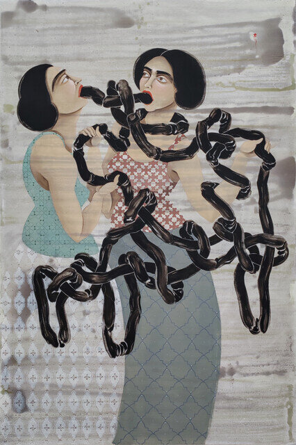 Feeding on entanglements
