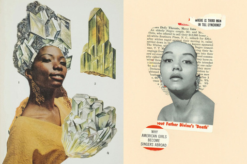 Hair Is a Vibrant Source of Power in Lorna Simpson’s Fantastical Collages