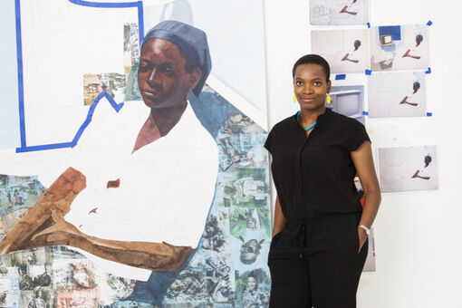 Njideka Akunyili Crosby Paints Captivating Visions of Cosmopolitan Nigeria