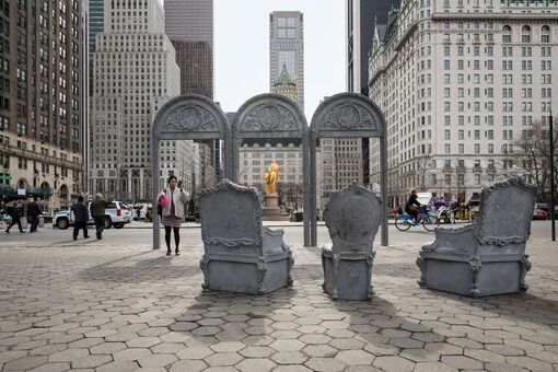 Liz Glynn’s Central Park Installation Spotlights New York’s Staggering Income Inequality
