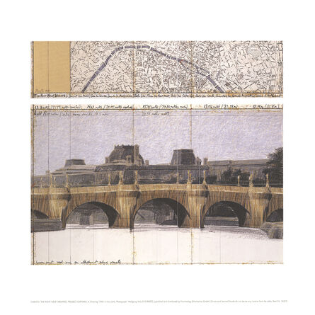 Christo, ‘Le Pont Neuf Wrapped II’, 2000-2005