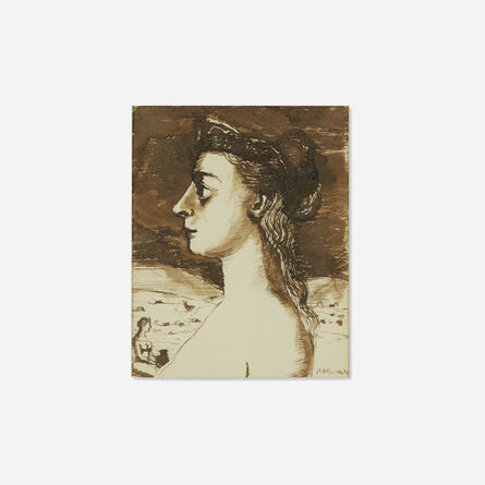 Paul Delvaux, ‘Untitled’, 1948
