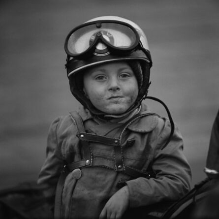 Thomas Billhardt, ‘Junge mit Motorradhelm’, 1962
