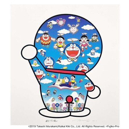 Takashi Murakami, ‘Doraemon and Friends Under the Blue Sky’, 2021