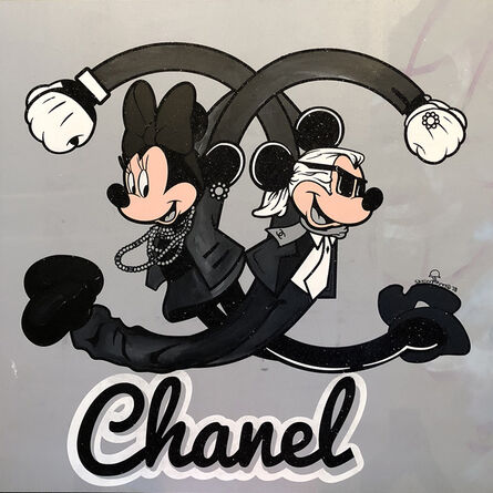 Skyler Grey, ‘Mickey's Chanel Twist in Black & White’, 2018