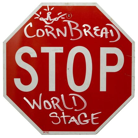 Cornbread, ‘World Stage Stop Sign’, 2014