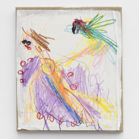 Daniel Boccato, ‘Parrot Painting ’, 2017
