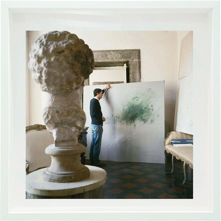 Horst P. Horst, ‘Cy Twombly - Untitled #30, Small size: Framed’, 1966