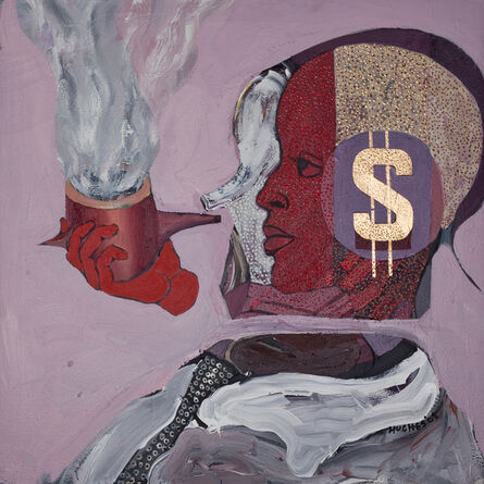 George Afedzi Hughes, ‘$ SMOKE’, 2008