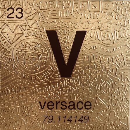 Cayla Birk., ‘Periodic Table of Relevance Series: VERSACE’, 2018