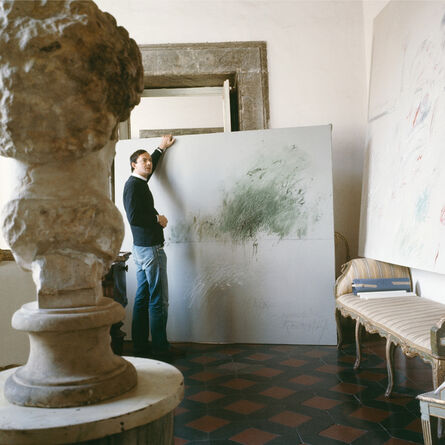 Horst P. Horst, ‘Cy Twombly in Rome - Untitled #24 ’, 1966