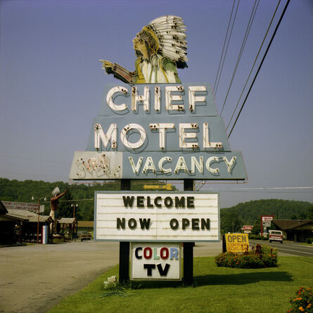Steve Fitch, ‘Cherokee, North Carolina; August’, 1982