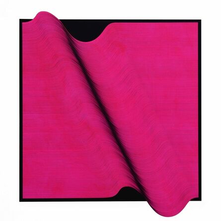 Roberto lucchetta, ‘Pink Fluo Surface 2019 - Abstract painting’, 2019