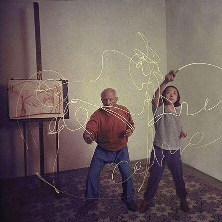 Silin Liu 刘思麟, ‘Pablo Picasso & Celine Liu ’, 2015