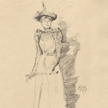James Abbott McNeill Whistler, ‘"Gants de suède (Way 26; Levy 40; Chicago 35)"’, 1890