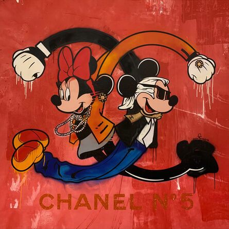 Skyler Grey, ‘Mickey's Chanel Twist in Red’, 2018