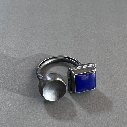 Teresa Faris, ‘Sterling Silver Ring with Natural Lapis Stone’, 2022