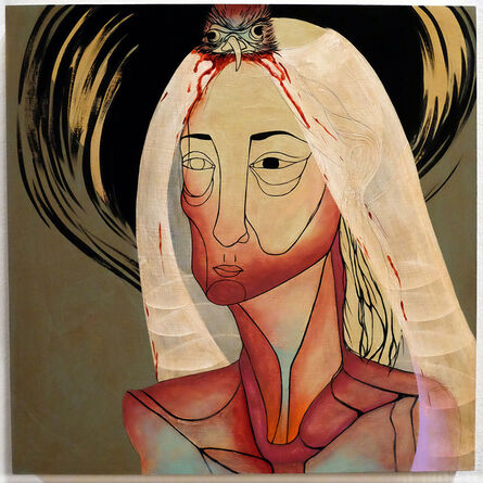 Jennifer Caviola (CAKE), ‘Chickenhead Bride’, 2013-2014
