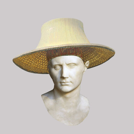 Cecilia Miniucchi, ‘Roman Emperor Augustus/Bamboo Thai Hat’, 2018