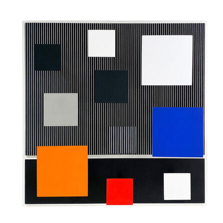 Jesús Rafael Soto, ‘Color y cuadrados’, 1988