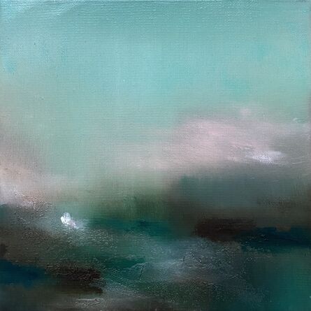 Helena Troyanskaya, ‘Original Oil Abstract Landscape Painting BREATH’, 2022