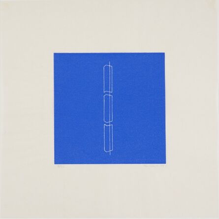 Fred Sandback, ‘Untitled [from an untitled portfolio of eight prints]. (Jahn #76 - #83, Estate #3180,3069,3181,3068,3070,3182,3067,3183)’, 1979