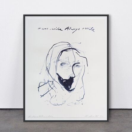Tracey Emin, ‘Even Saying Nothing Is a Lie (from A Journey To Death)’, 2021