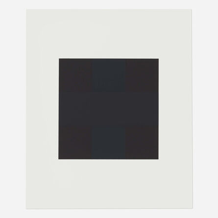 Ad Reinhardt, ‘Untitled (from the Ten Works by Ten Painters portfolio)’, 1964