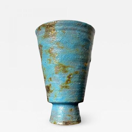 Beatrice Wood, ‘Ceramic Vase with Volcanic and Metallic Glaze’, ca. 1980s