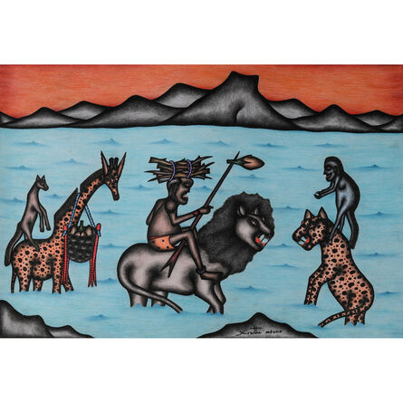 Kivuthi Mbuno, ‘Chui amepanbana na simba (Le guépard lutte contre le lion)’