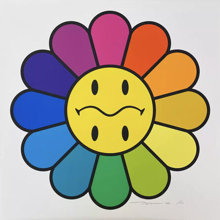 Takashi Murakami, ‘Rainbow Smiley’, 2020