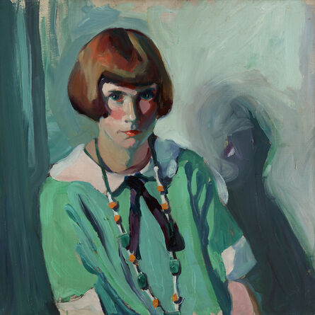 Jane Peterson, ‘The Green Dress’, Add Artwork year