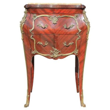 Unknown Maker, ‘Small Ornate Ormolu Mounted French Louis XVI Style Bombé Commode or Chest’, Early 20th Century