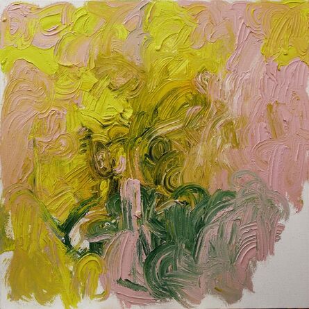 Hermann Nitsch, ‘no title, split painting’, 2019