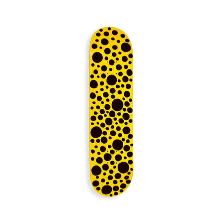 Yayoi Kusama, ‘Yayoi Kusama  yellow skateboard(dot )’, 2017