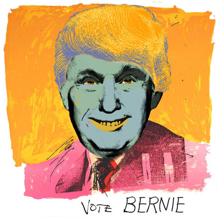 RJ Berman, ‘Vote Bernie’, 2016