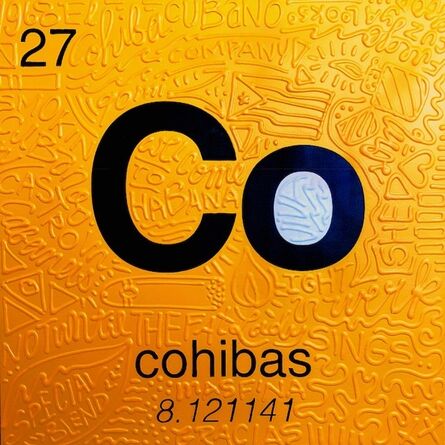Cayla Birk., ‘Periodic Table of Relevance Series: COHIBAS’, 2018