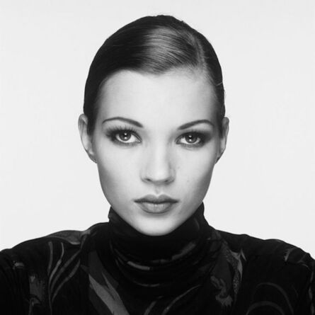 Terry O'Neill, ‘Kate Moss Portrait 1993, Signed by Kate Moss and Terry O'Neill’, 1993