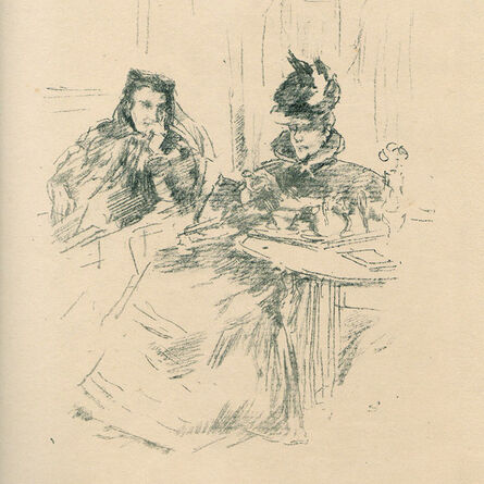James Abbott McNeill Whistler, ‘"Afternoon Tea (Way 147; Levy 114; Chicago 173)"’, 1897
