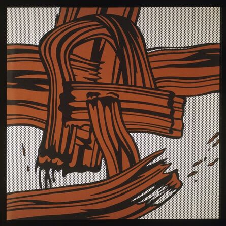 Roy Lichtenstein, ‘Red Painting (Brush Stroke) ’, 1965