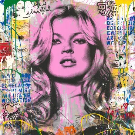 Mr. Brainwash, ‘Cover Girl - Kate Moss - Unique  - Mr. Brainwash Art Museum will open in October 2022 in Beverly Hills’, 2018