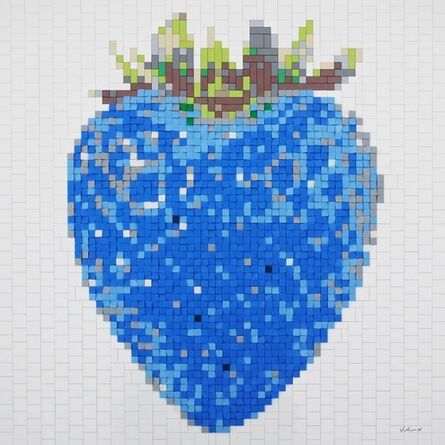 Andre Veloux, ‘"Strawberry Blue"’, ca. 2016
