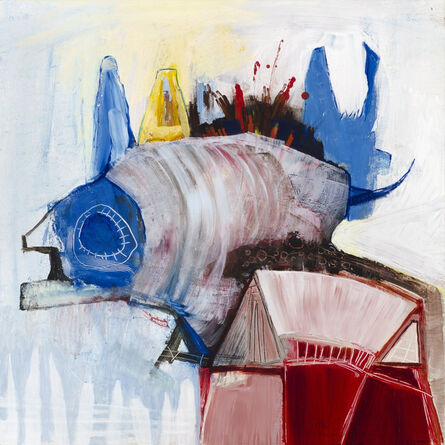 Cheryl Finfrock, ‘The Fish Lives Large in the Small Red House’, 2013