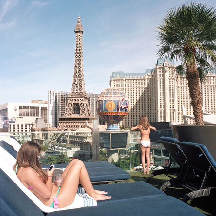 Naomi Harris, ‘French Girls with Eiffel Tower, Las Vegas, Nevada’, 2014